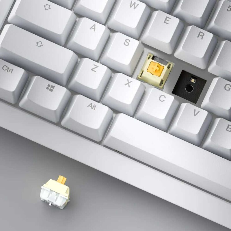 Клавіатура Ducky One X Wireless White (ON2408AST3-DAUSPDOECL2WW1)