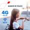 Фото - Дитячий смарт-годинник Canyon Zefir KW-49 4G LTE Pink-Blue (CNE-KW49PB) | click.ua
