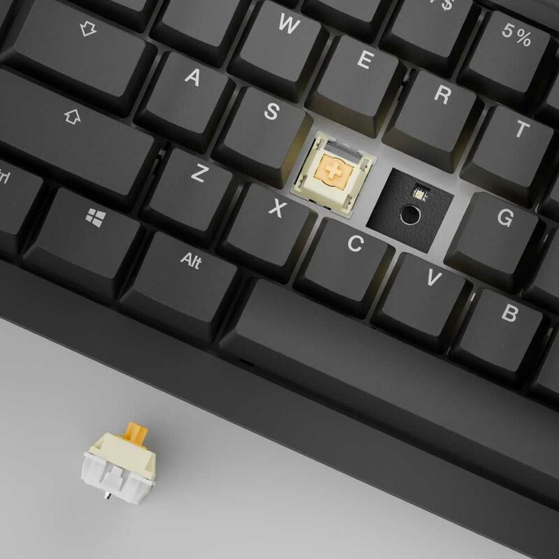 Клавиатура Ducky One X Mini WL/BT/USB Black (ON2461AST3-DAUSPDOECL1AS1)