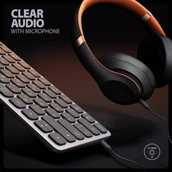 Клавіатура Axagon HMC-KB 9 in 1 Layout USB Silver/Black (HMC-KB-CRL)