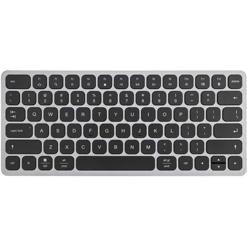 Клавіатура Axagon HMC-KB 9 in 1 Layout USB Silver/Black (HMC-KB-CRL)