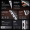 Фото - Клавіатура Axagon HMC-KB 9 in 1 Layout USB Silver/Black (HMC-KB-CRL) | click.ua