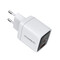Фото - Мережевий зарядний пристрій Choetech (USB-C+USB-A) White (PD6052-EU-WH) | click.ua
