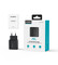 Фото - Мережевий зарядний пристрій Choetech (USB-C+USB-A) Black (PD6052-EU-BK) | click.ua