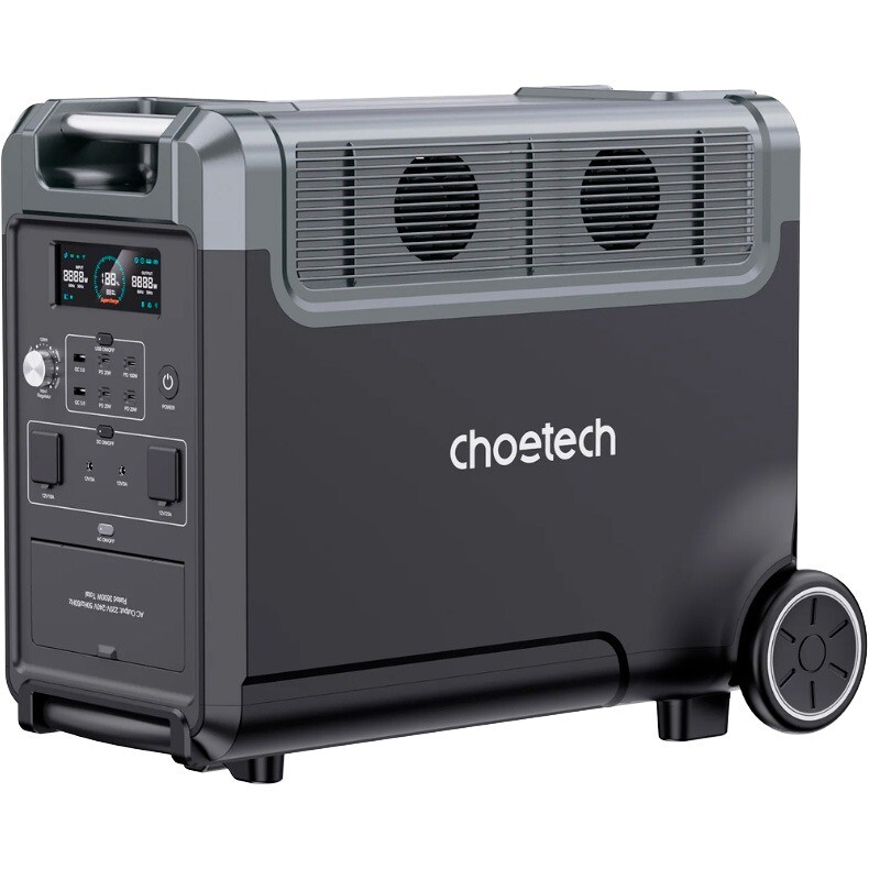 Зарядна станція Choetech BS009 3840Wh, 3600W (BS009-EU-BK)_OEM