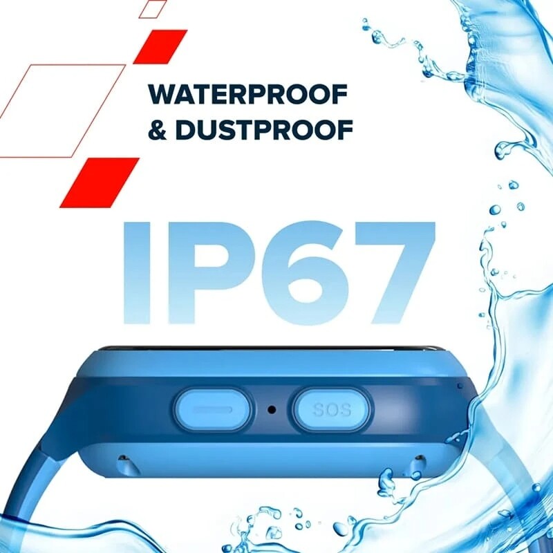 Детские смарт-часы Canyon Zefir KW-49 4G LTE Blue (CNE-KW49BL)