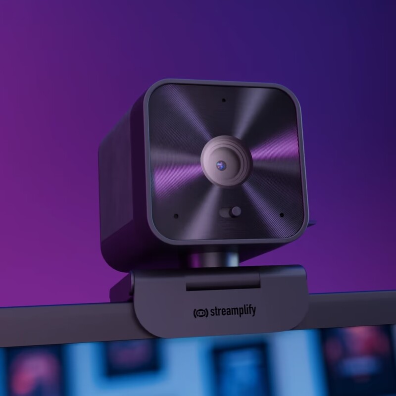 Веб-камера Streamplify CAM G-QHD-4M30 Black (SPCW-CGQH421.11)