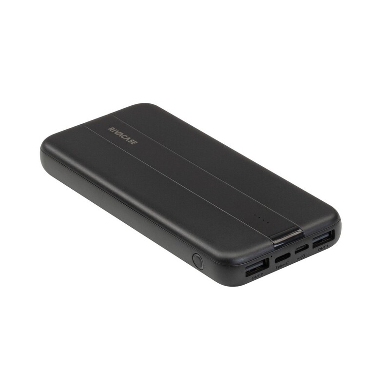 Універсальна мобільна батарея Rivacase Rivapower VA2041 10000mAh Black