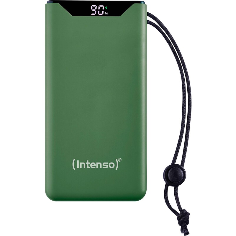 Универсальная мобильная батарея Intenso F10000 10000mAh, 20W, Green (7332037)