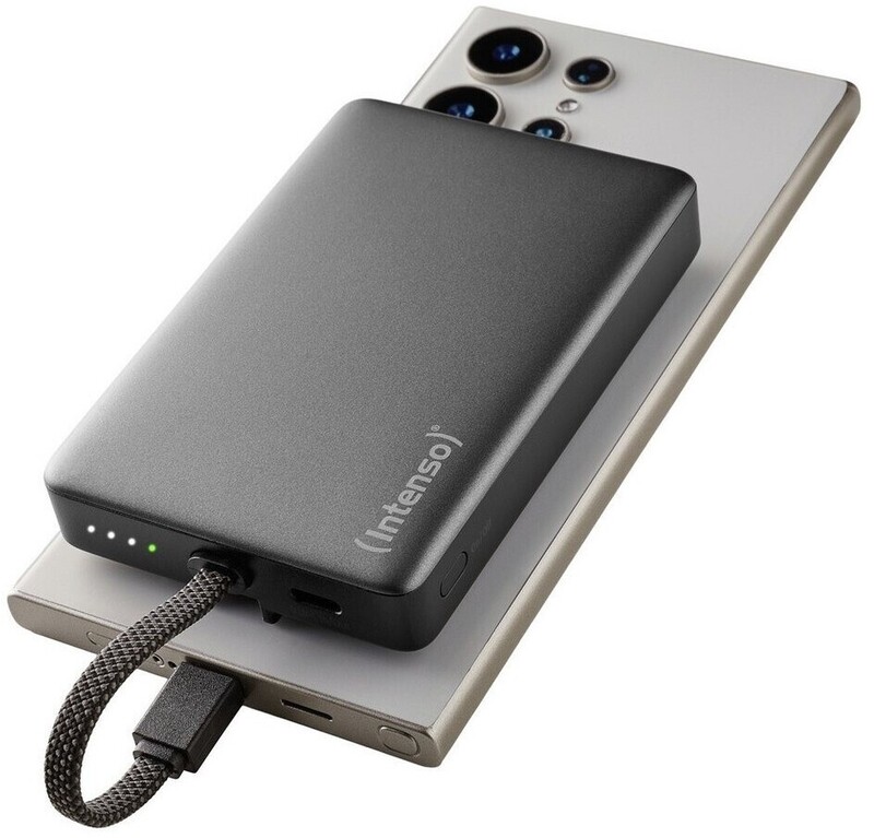 Універсальна мобільна батарея Intenso MC10000 10000mAh, 20W, Gray (7340034)