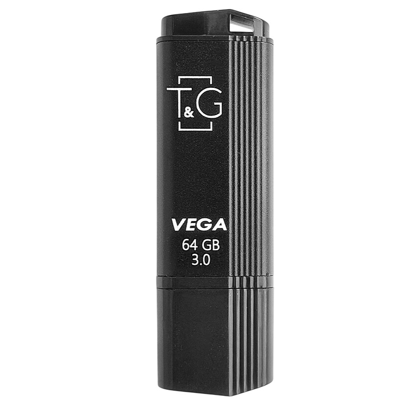 Флеш-накопитель USB3.0 64GB T&G 121 Vega Series Black (TG121-64GB3BK)