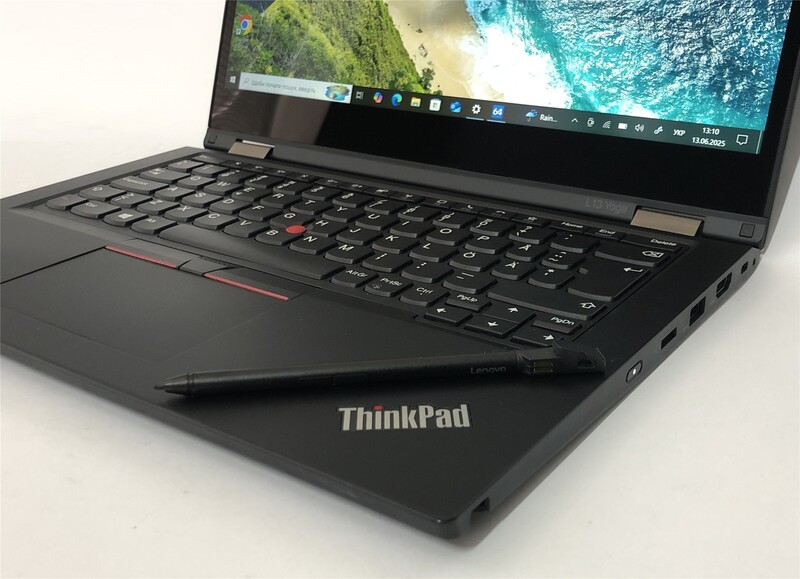 Ноутбук Lenovo ThinkPad L13 Yoga G2 / 13.3" FullHD IPS Touch / i3-1115G4 / 8GB / 256GB SSD / Win10Pro - Б/у