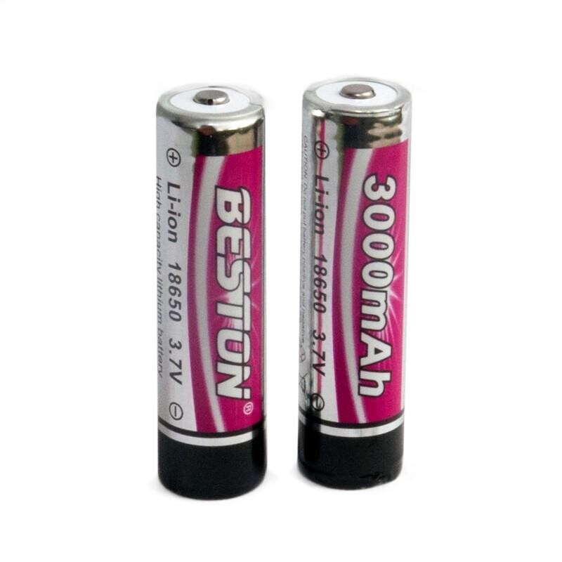 Акумулятор Beston 18650 Li-Ion 3000mAh футляр 2шт