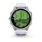 Фото - Смарт-годинник Garmin Fenix 8 43mm AMOLED Silver with Whitestone Silicone (010-02903-00) | click.ua