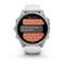 Фото - Смарт-годинник Garmin Fenix 8 43mm AMOLED Silver with Whitestone Silicone (010-02903-00) | click.ua