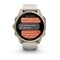 Фото - Смарт-часы Garmin Fenix 8 43mm AMOLED Sapphire Soft Gold with Fog Gray Silicone (010-02903-11) | click.ua
