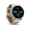 Фото - Смарт-часы Garmin Fenix 8 43mm AMOLED Sapphire Soft Gold with Fog Gray Silicone (010-02903-11) | click.ua