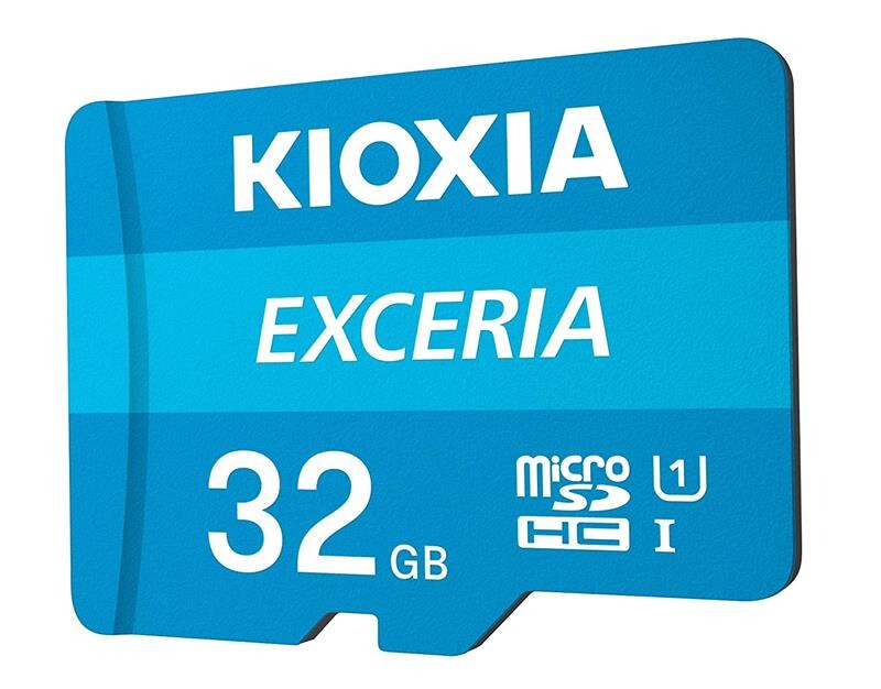 Карта памяти MicroSDHC   32GB UHS-I Class 10 Kioxia Exceria R100MB/s (LMEX1L032GG2) + SD-адаптер