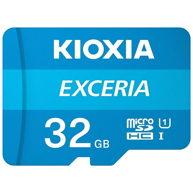 Карта памяти MicroSDHC   32GB UHS-I Class 10 Kioxia Exceria R100MB/s (LMEX1L032GG2) + SD-адаптер