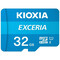 Фото - Карта памяти MicroSDHC   32GB UHS-I Class 10 Kioxia Exceria R100MB/s (LMEX1L032GG2) + SD-адаптер | click.ua