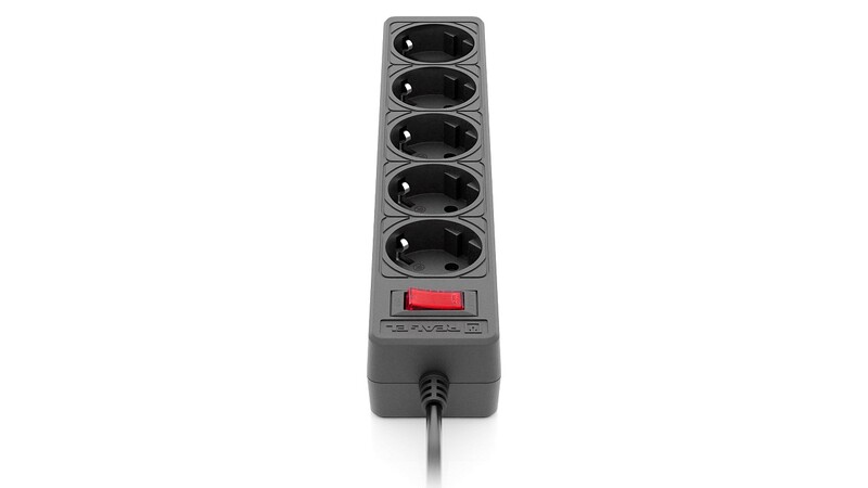Фильтр питания REAL-EL RS-Protect 505 3 м Black (EL122300045)