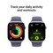 Фото - Смарт-часы Apple Watch Series 11 GPS 42mm Silver Aluminium Case with Purple Fog Sport Band - M/L (MEU74RK/A) | click.ua