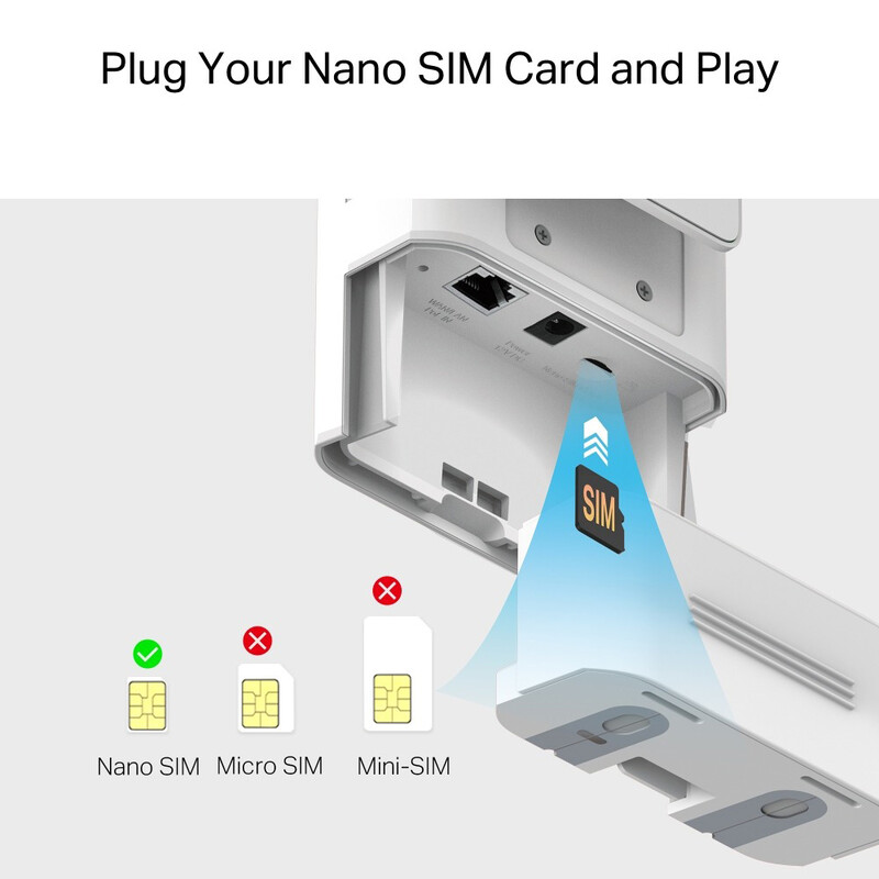 Бездротовий маршрутизатор Mercusys MB118-4G