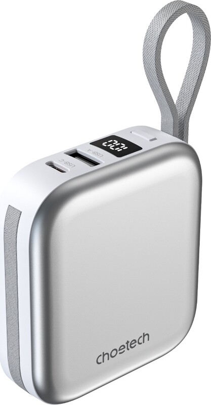 Універсальна мобільна батарея Choetech B697C Magnetic 10000mAh 22.5W White (B697C-WHSL)