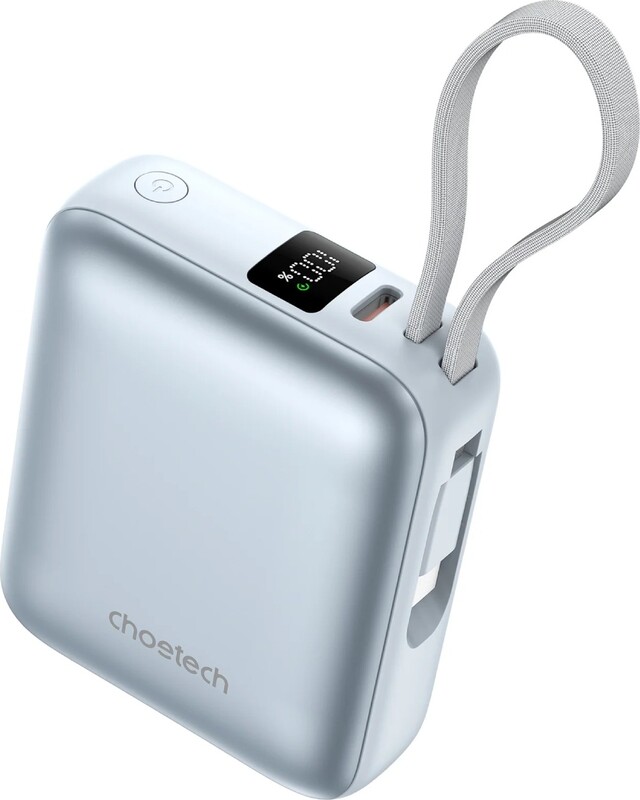 Універсальна мобільна батарея Choetech B832 10000mAh 35W Light Blue (B832-LBE)