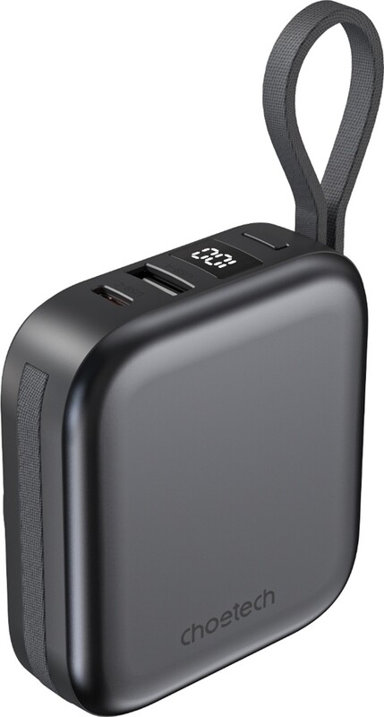 Універсальна мобільна батарея Choetech B697C Magnetic 10000mAh 22.5W Black (B697C-BKGY)