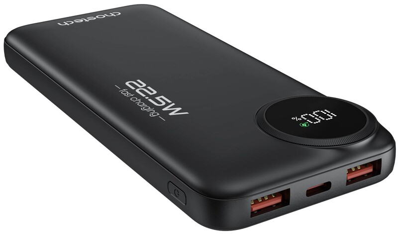 Универсальная мобильная батарея Choetech B791 10000mAh 22.5W Black (M15-B791-ACBK-NG)