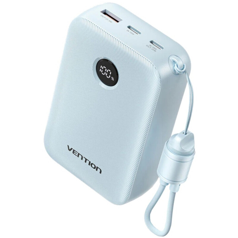Универсальная мобильная батарея Vention 20000mAh 22.5W Blue (FKBL0-C)