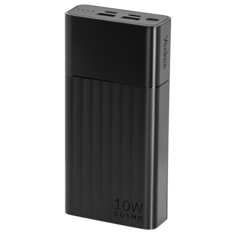 Універсальна мобільна батарея Yenkee YPB 2021 20000mAh 10W Black (37000119)