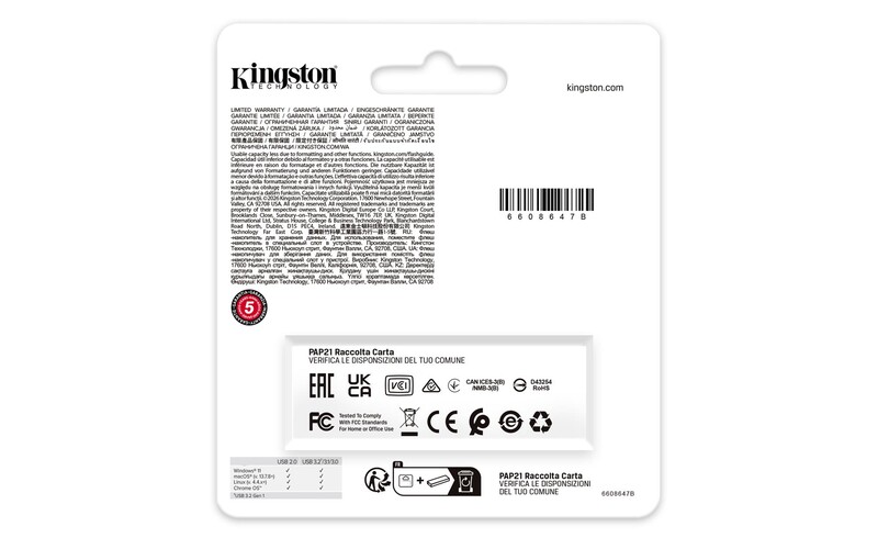 Флеш-накопичувач USB3.2 64GB Kingston DataTraveler Exodia Black (DTXG2/64GB)