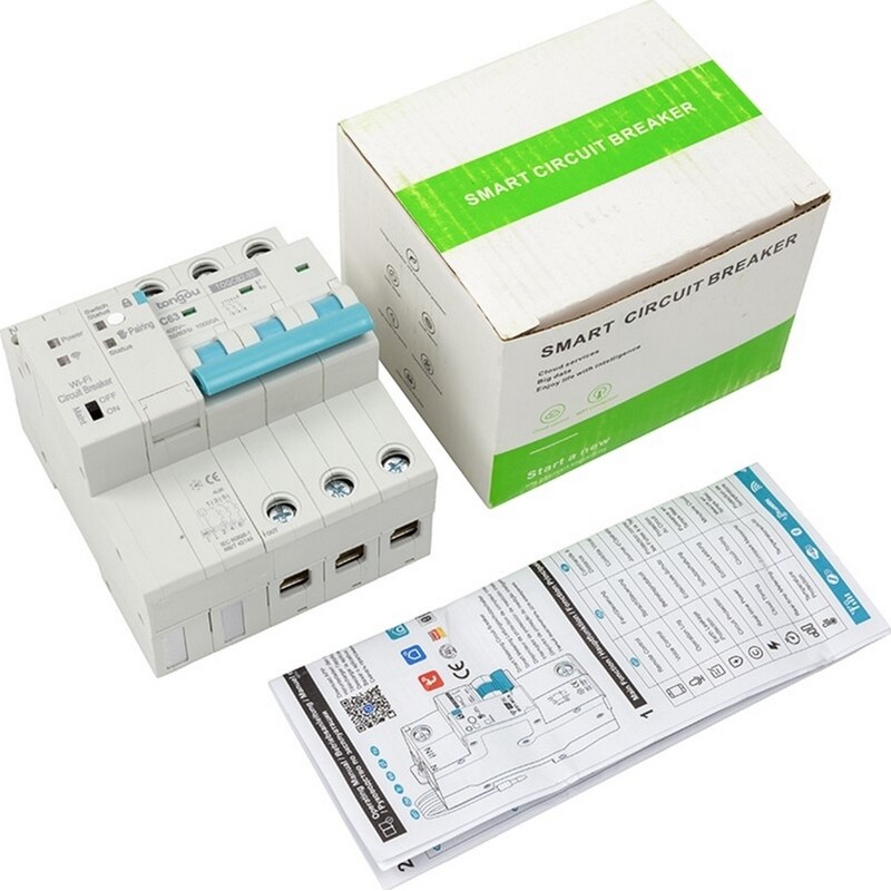 Розумний 3-полюсний перемикач Tuya Wi-Fi HS082000