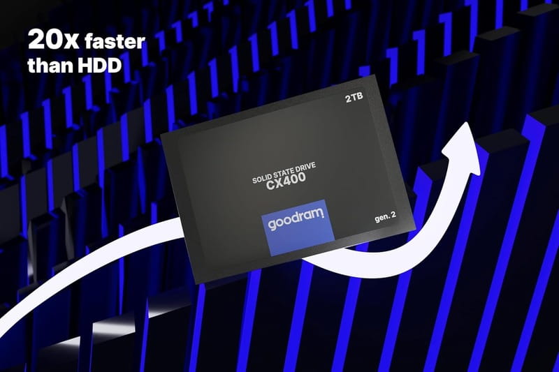 Накопичувач SSD  128GB Goodram CX400 Gen.2 2.5" SATAIII 3D TLC (SSDPR-CX400-128-G2)