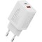 Фото - Мережевий зарядний пристрій Digitus (1USB-C, 3A, 1USB-A, 3A) 20W White (DA-10300) | click.ua