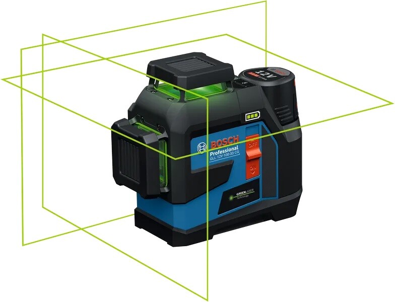 Нівелір лазерний Bosch GLL 12V-100-33 CG (0.601.065.400)