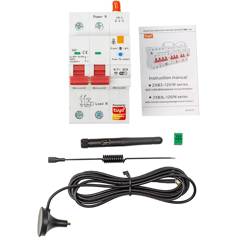 Умный автоматический выключатель Tuya Wifi HS084059
