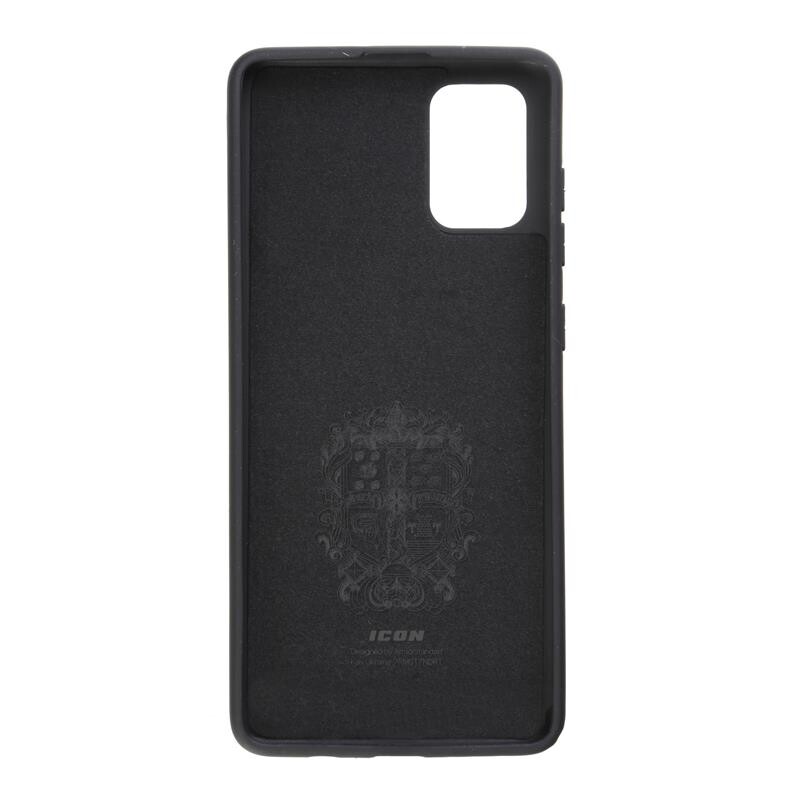 Чехол-накладка Armorstandart Icon для Samsung Galaxy A71 SM-A715 Black (ARM56342)