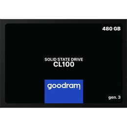 Накопичувач SSD  480GB Goodram CL100 GEN.3 2.5" SATAIII TLC (SSDPR-CL100-480-G3)