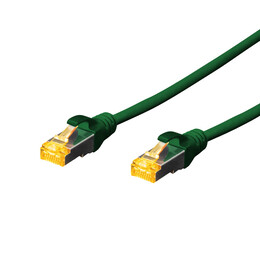 Патч-корд Digitus Cat.6a S/FTP, 7 м, AWG 26/7, Cu, LSZH, зеленый (DK-1644-A-070/G)