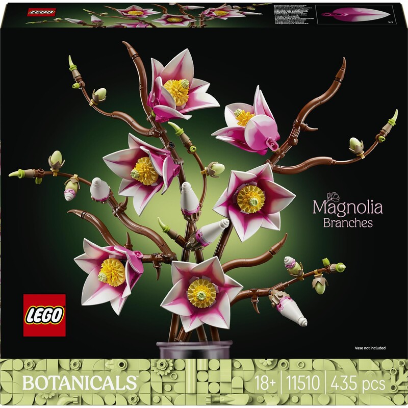 Конструктор LEGO Botanicals Гілки магнолії (11510)