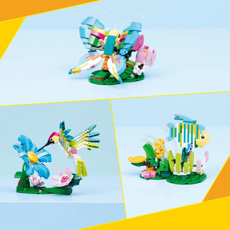 Конструктор LEGO Creator Дикі тварини: барвистий колібрі (31384)