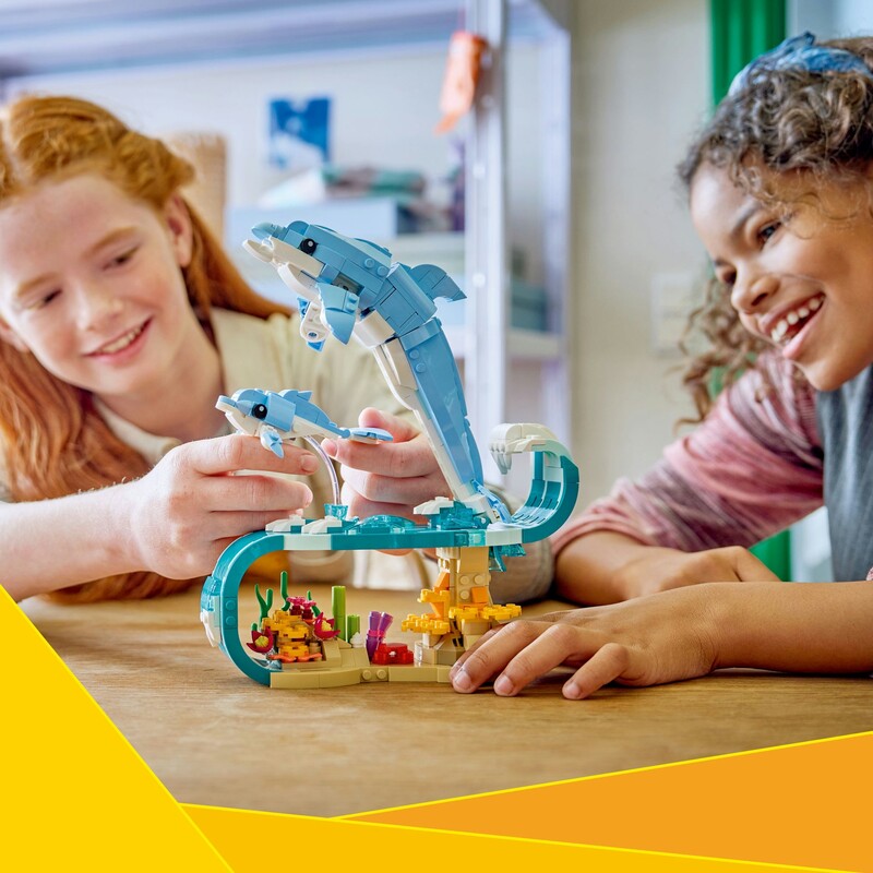 Конструктор LEGO Creator Морські тварини: красиві дельфіни (31385)