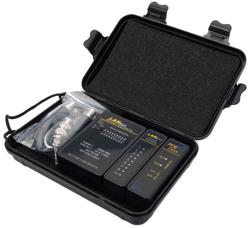 Тестер кабельний Digitus DN-14001-1 для UTP, STP, BNC кабелів