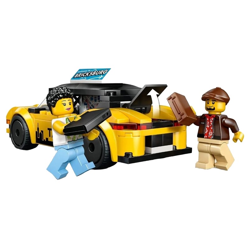 Конструктор LEGO City Жовте таксі (60487)