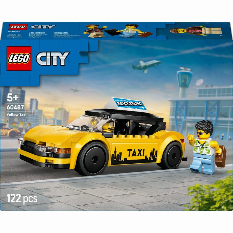 Конструктор LEGO City Жовте таксі (60487)