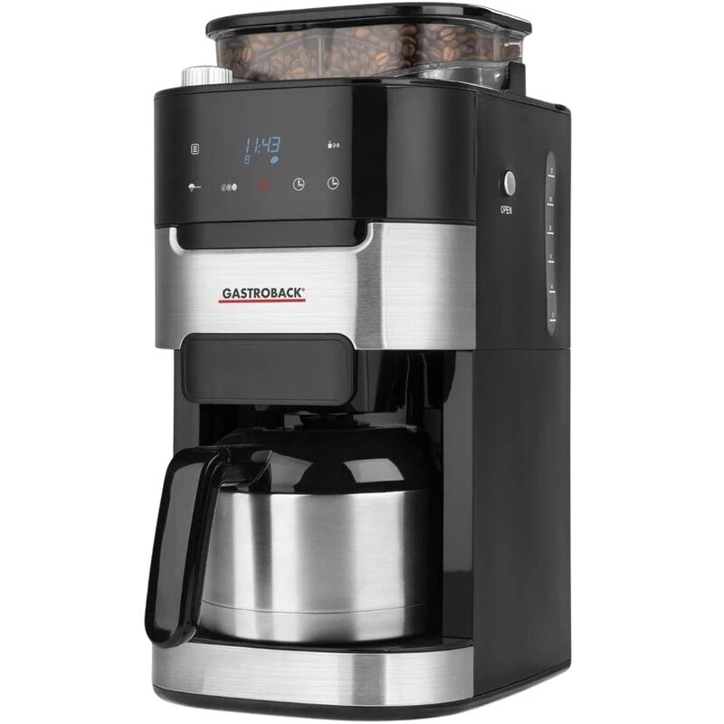 Кофеварка Gastroback Coffee Machine Grind & Brew Pro Thermo (42711S)