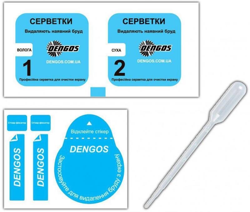 Защитное стекло Dengos для Oppo A74 Black Full Glue (TGFG-177)